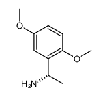 (S)-2,5-二甲氧基-α-甲基-苯甲胺 结构式