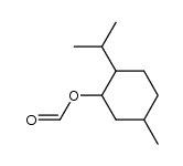 (1S,2S,5R)-5-甲基-2-(1-甲基乙基)环己醇甲酸酯 结构式