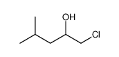 1-氯-4-甲基-2-戊醇 结构式