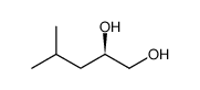 (2R)-4-甲基-1,2-戊二醇 结构式
