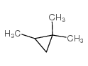 1,1,2-三甲基环丙烷 结构式