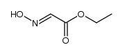 乙基(2E)-2-(羟基亚氨基)乙酸酯 结构式