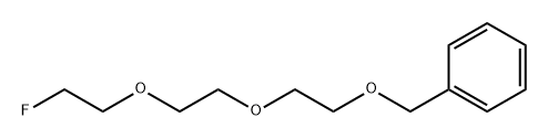 Benzene, [[2-[2-(2-fluoroethoxy)ethoxy]ethoxy]methyl]- 结构式