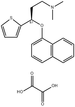 度洛西汀N-甲基(R)-异构体草酸盐 结构式