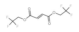 二(2,2,2-三氟乙基)马来酸酯 结构式