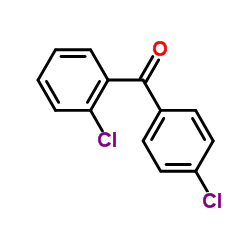 2,4-二氯苯甲酮 结构式