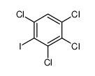 1,2,3,5-四氯-4-碘苯 结构式