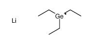 Lithium, (triethylgermyl)- 结构式