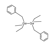 Digermane, 1,1,2,2-tetraethyl-1,2-bis(phenylmethyl)- 结构式