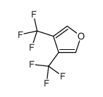3,4-双(三氟甲基)呋喃 结构式