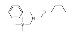 N-(Butoxymethyl)-N-(trimethylsilylmethyl)-benzylamine 结构式