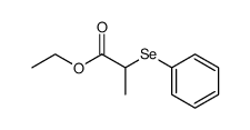 2-(苯基硒代)丙酸乙酯 结构式