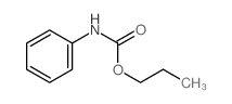 苯基氨基甲酸丙酯 结构式
