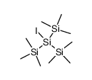 Trisilane, 2-iodo-1,1,1,3,3,3-hexamethyl-2-(trimethylsilyl)- 结构式