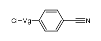 对氰基苯基氯化镁 结构式