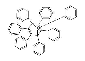 1,2,3,4,5,6,7-七苯基-7-硼杂双环[2.2.1]庚-2,5-二烯 结构式