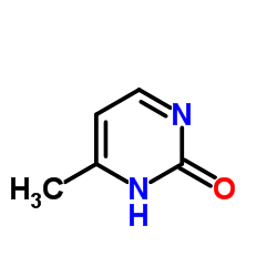 2-羟基-4-甲基嘧啶 结构式