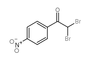 2,2-二溴-1-(4-硝基苯基)-1-乙酮 结构式