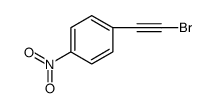1-(溴乙炔基)-4-硝基苯 结构式
