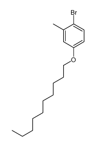1-溴-4-癸氧基-2-甲基苯 结构式