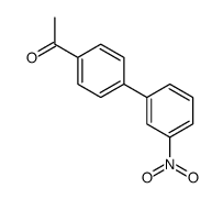 3-Nitro-4'-acetylbiphenyl 结构式