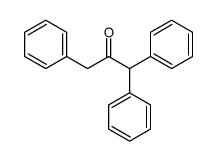 1,1,3-三苯基-2-丙酮 结构式