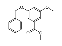 methyl 3-(benzyloxy)-5-methoxybenzoate 结构式