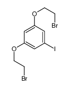 1,3-双(2-溴乙氧基)-5-碘苯 结构式