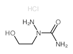 1-amino-1-(2-hydroxyethyl)urea 结构式