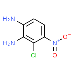 3-氯-4-硝基-1,2-苯二胺 结构式