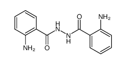 2-氨基苯甲酸-2-(2-氨基苯甲酰基)酰肼 结构式