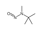 N,2-二甲基-N-亚硝基-2-丙胺 结构式