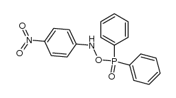 Benzenamine, N-[(diphenylphosphinyl)oxy]-4-nitro- (9CI) 结构式