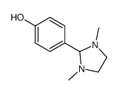 4-(1,3-二甲基咪唑烷-2-基)苯酚 结构式