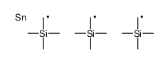 Silane, [stannylidynetris(methylene)]tris[trimethyl- (9CI) 结构式