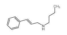丁基[(2E)-3-苯基丙-2-烯-1-基]胺 结构式