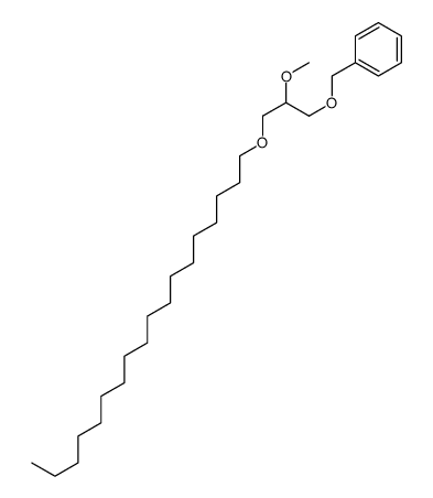 Benzene, [[2-methoxy-3-(octadecyloxy)propoxy]methyl]- 结构式