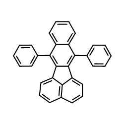 7,12-二苯基苯并[k]荧蒽 结构式
