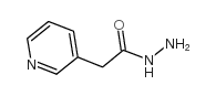 2-(吡啶-3-基)乙酸肼 结构式