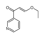 (2E)-3-乙氧基-1-(3-吡啶基)-2-丙烯-1-酮 结构式