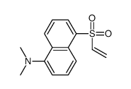5-(乙烯基磺酰基)-N,N-二甲基-1-萘胺 结构式