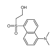 2-[[5-(二甲氨基)-1-萘基]磺酰基]乙醇 结构式
