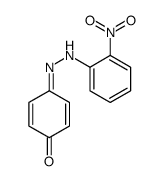 4-[(2-硝基苯基)偶氮]苯酚 结构式