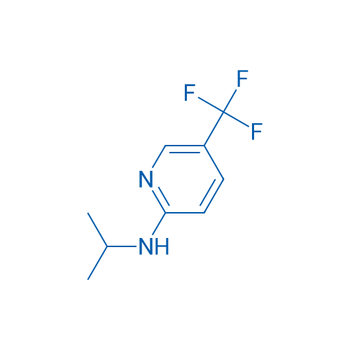 N-异丙基-5-(三氟甲基)吡啶-2-胺 结构式