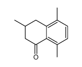 3,4-二氢-3,5,8-三甲基-1(2H)-萘酮 结构式