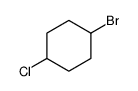 反-1-溴-4-氯环己烷 结构式
