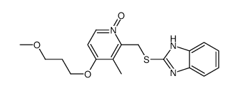 硫化雷贝拉唑N-氧化物 结构式