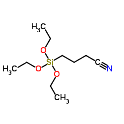 4-三乙氧基硅基丁腈 结构式