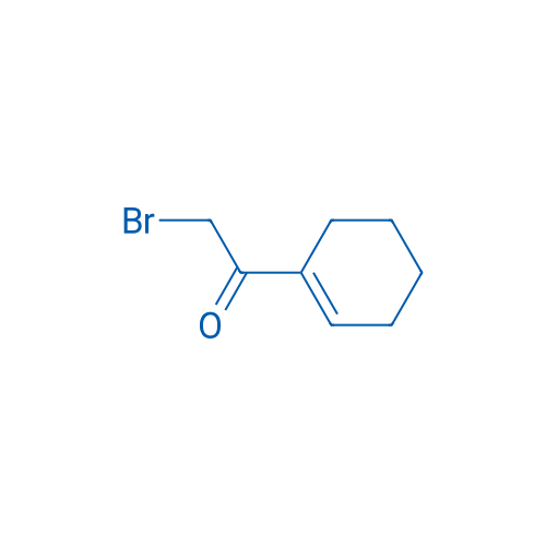 Ethanone, 2-bromo-1-(1-cyclohexen-1-yl)- (9CI) 结构式