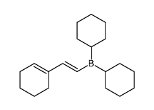 Borane, [(1E)-2-(1-cyclohexen-1-yl)ethenyl]dicyclohexyl- 结构式